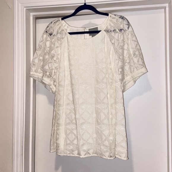 Anthropologie lace top - Picture 2 of 8